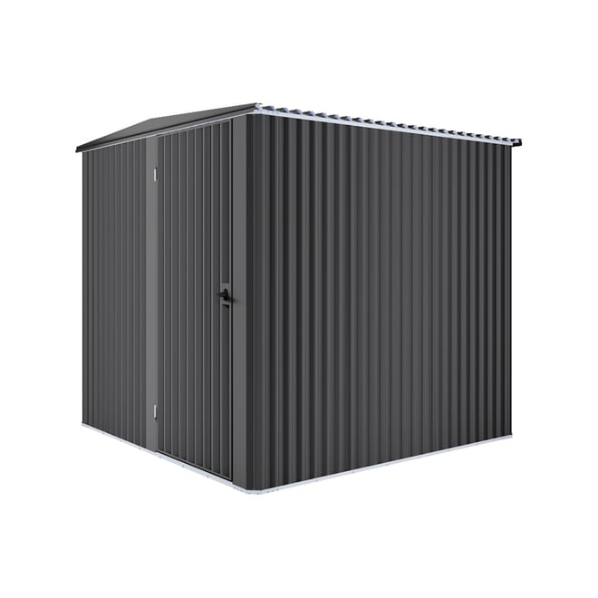 Handi-Mate Hinged Door Shed HM5 Gun Metal Grey