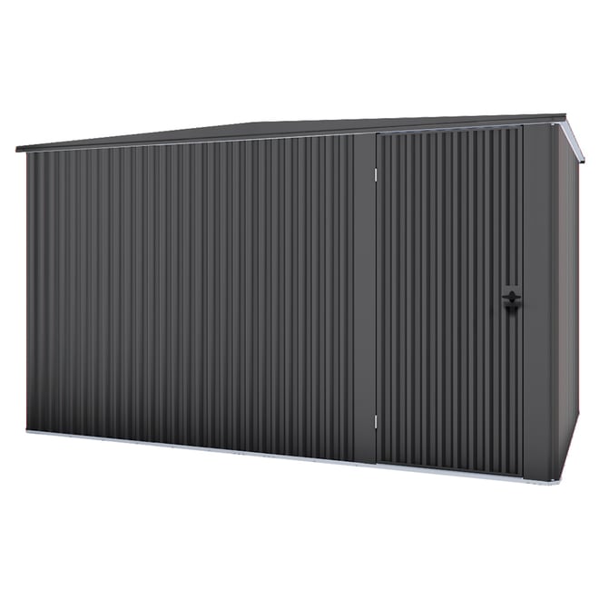 Handi-Mate Hinged Door Shed HM9 Gun Metal Grey