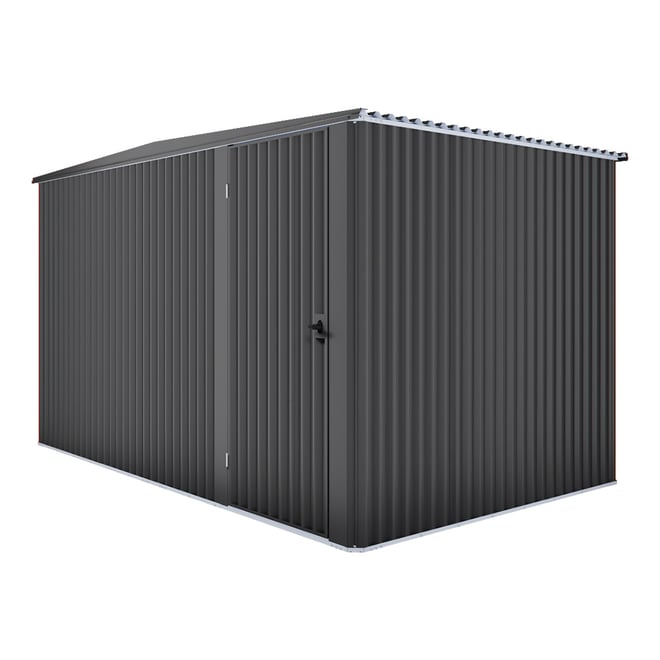 Handi-Mate Hinged Door Shed HM9 Gun Metal Grey