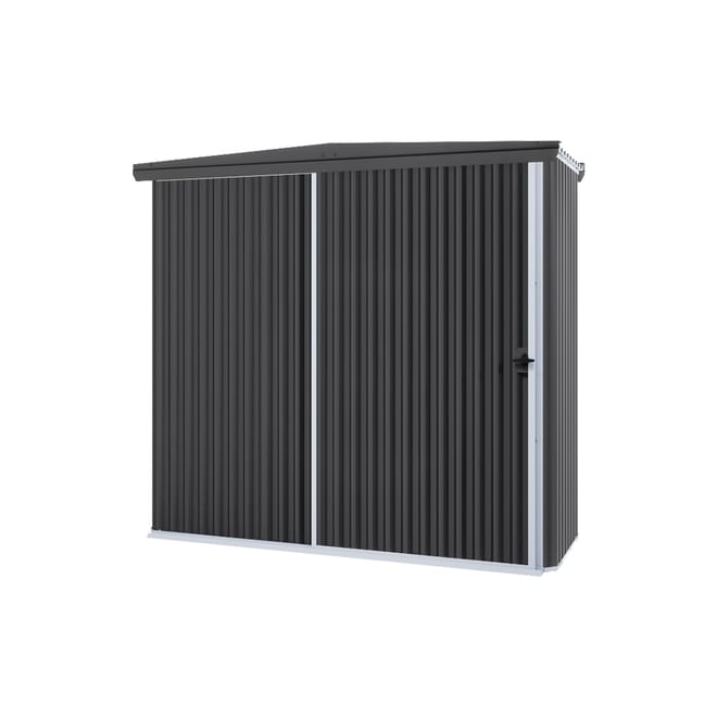 Handi-Mate Sliding Door Shed HM3 Gun Metal Grey