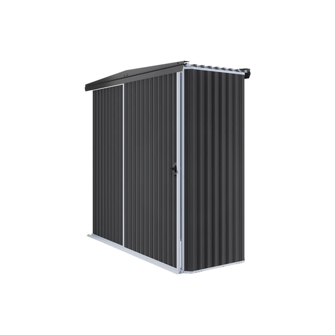 Handi-Mate Sliding Door Shed HM3 Gun Metal Grey