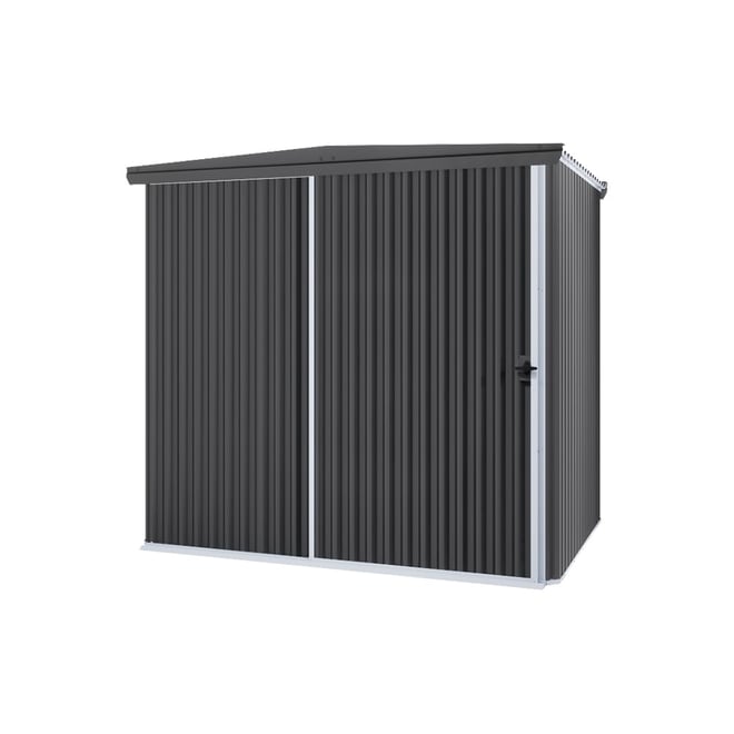 Handi-Mate Sliding Door Shed HM4 Gun Metal Grey