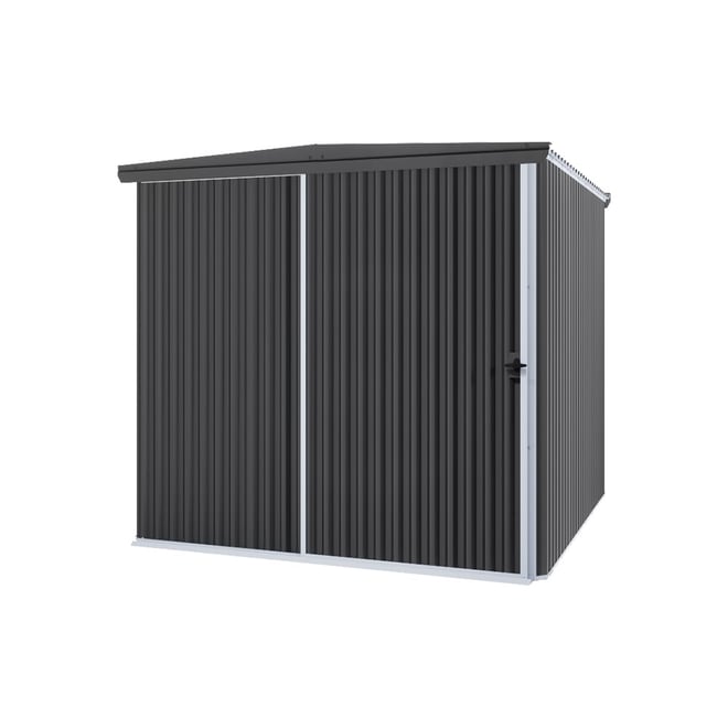 Handi-Mate Sliding Door Shed HM5 Gun Metal Grey