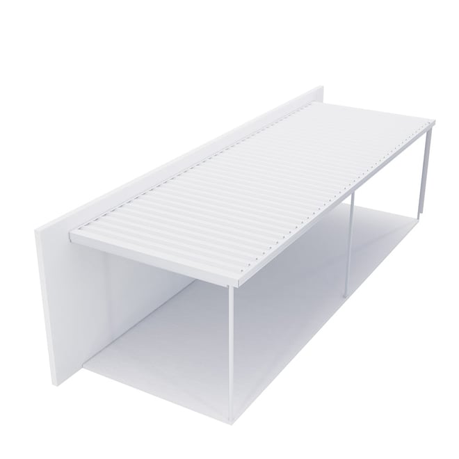 Sanctuary® Patio Kit N3 T1A 3 x 9m Thredbo White / Snowdrift