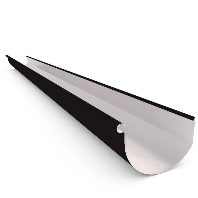 Smoothline Gutter Ebony