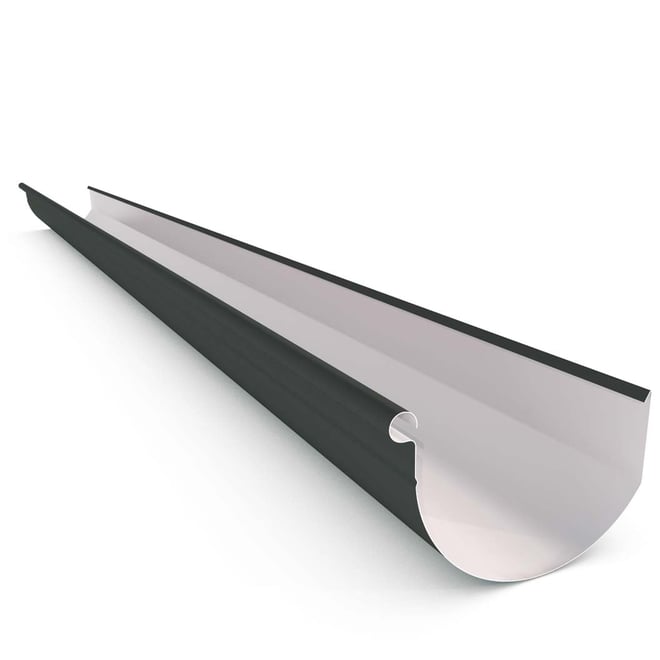 Smoothline Gutter Gun Metal Grey