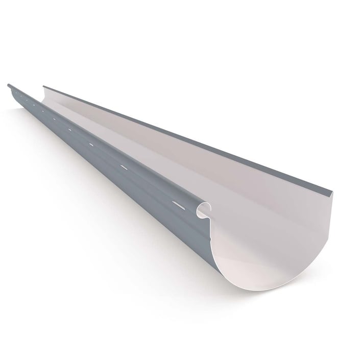 Smoothline Gutter Slotted Armour Grey