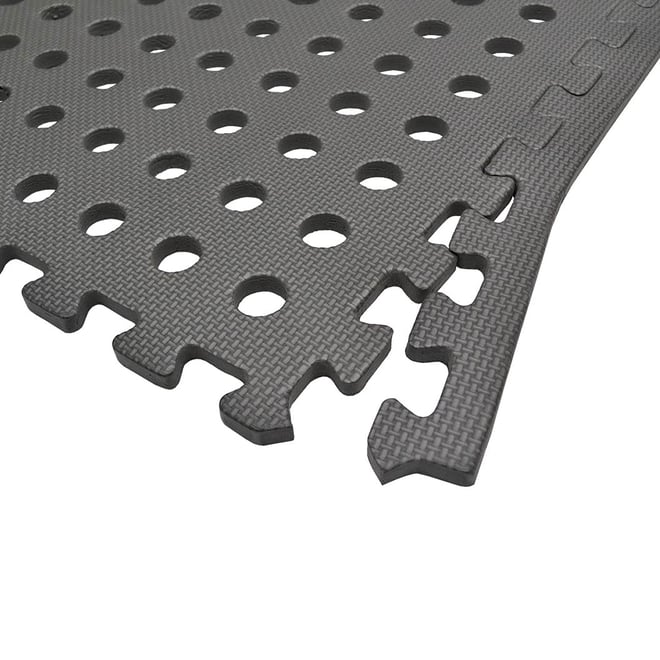 Interlocking Foam Mats with Holes 6pk