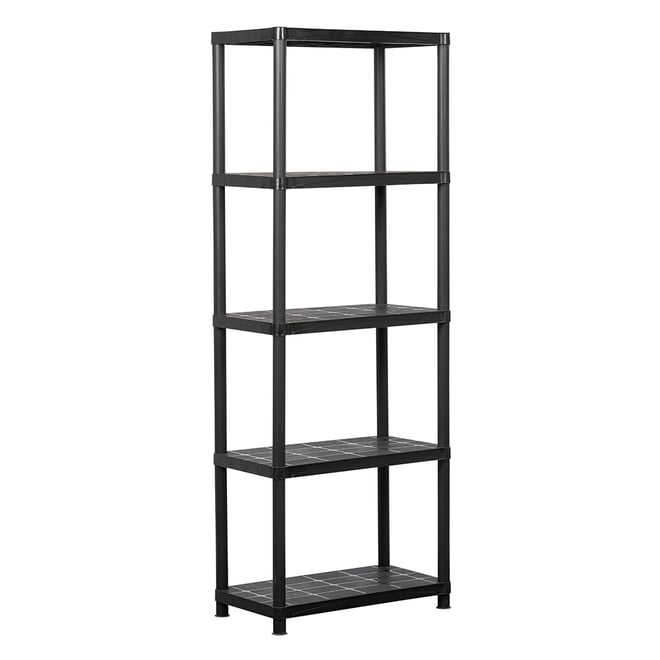 5 Tier Plastic Shelving Unit Large
