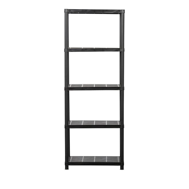 5 Tier Plastic Shelving Unit Large