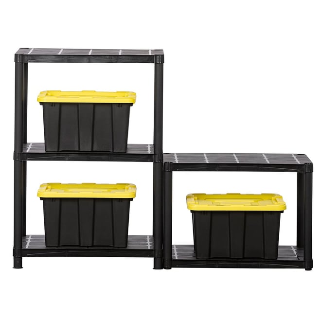 5 Tier Plastic Shelving Unit Large