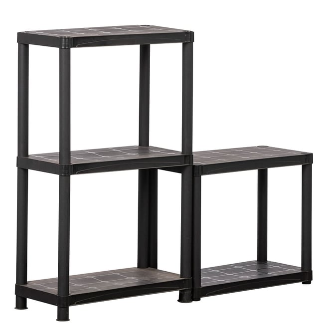 5 Tier Plastic Shelving Unit Small