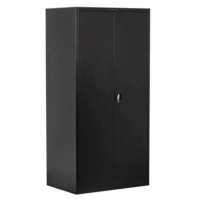 Stratco Utility 2 Door Cabinet Black
