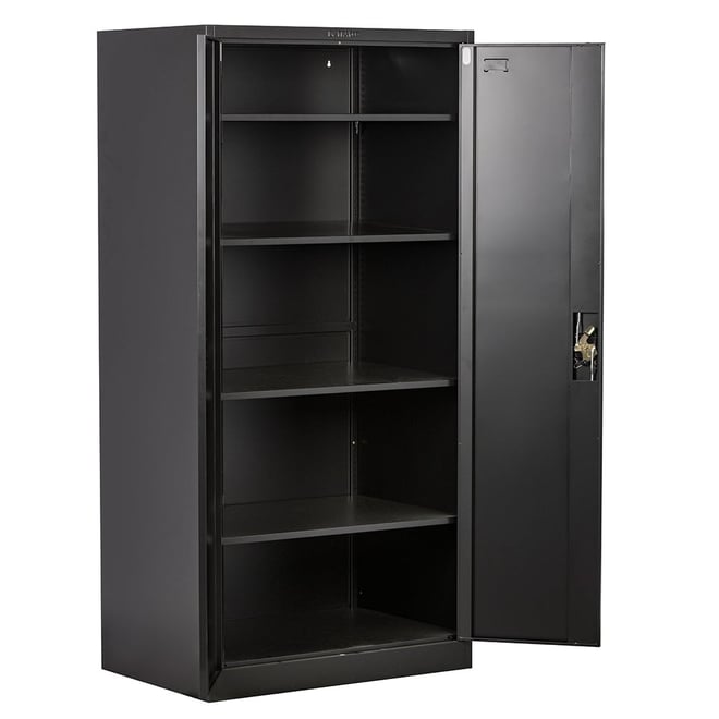 Stratco Utility 2 Door Cabinet Black