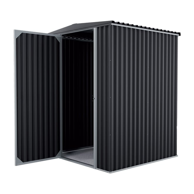 Stratco Saver SS2 Garden Shed Gun Metal Grey