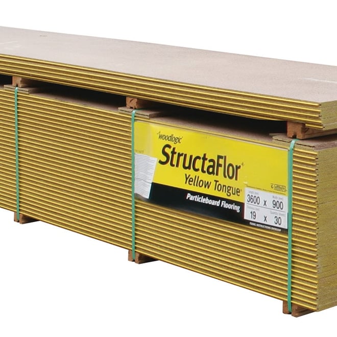 Structafloor Yellow Tongue 19 x 900 x 3600mm