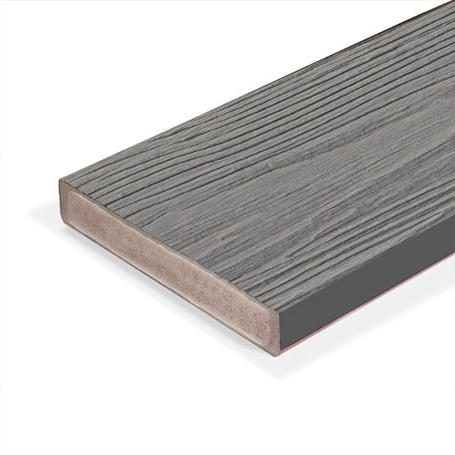 Eva-Last Apex Plus Composite Decking Board Square 190x24 Alaskan Driftwood 5400mm
