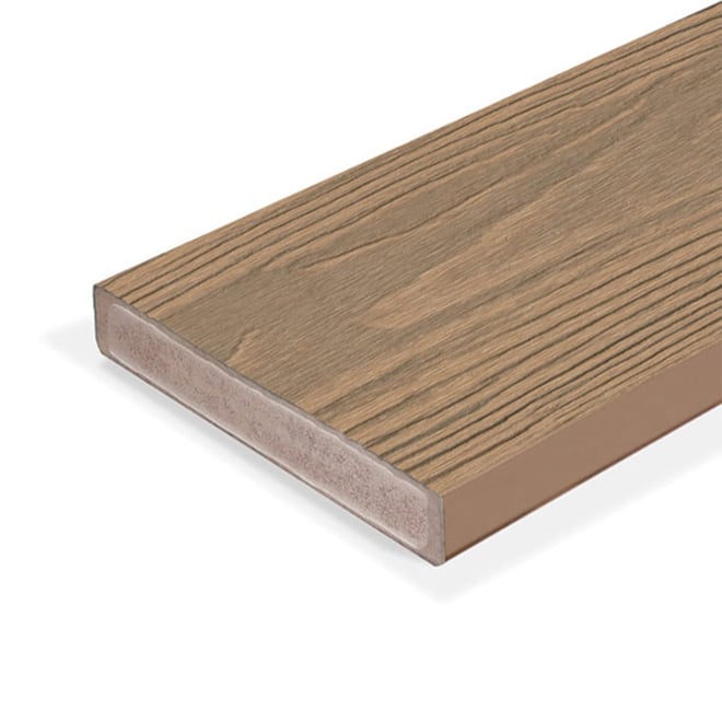 Eva-Last Apex Plus Composite Decking Board Square 190x24 Brazilian Teak 5400mm