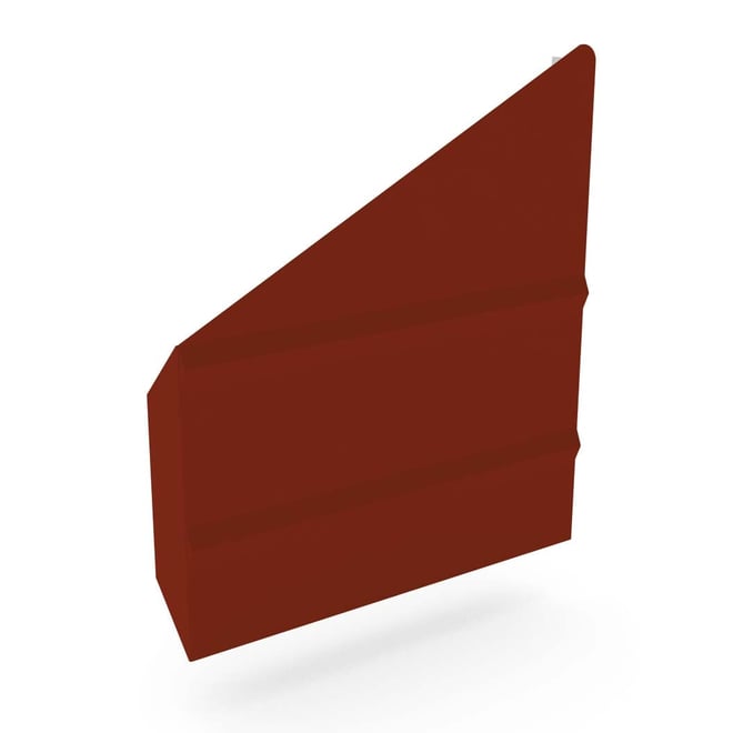 VF Gutter Stop End Left Hand Heritage Red
