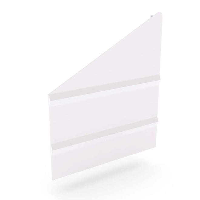 VF Gutter Stop End Left Hand Off White