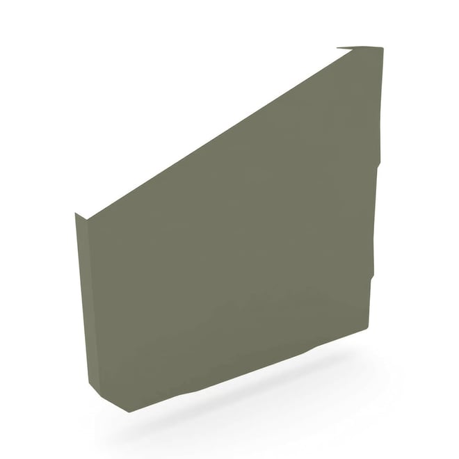 VT Gutter Stop End Left Hand Wild Sage