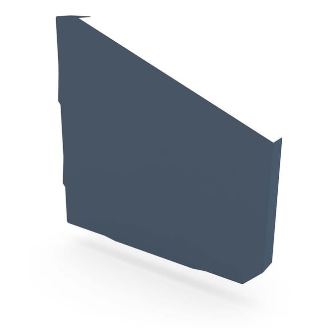 VT Gutter Stop End Right Hand Dark Stone