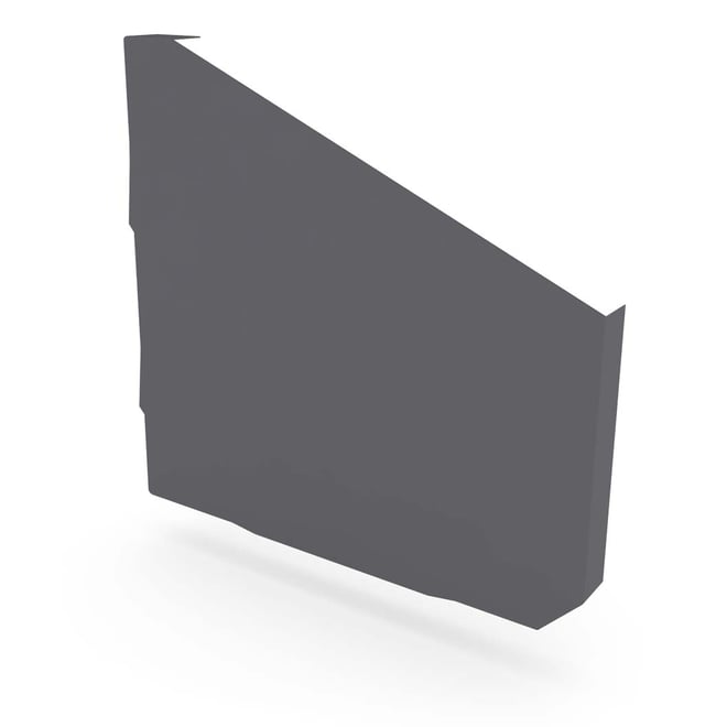VT Gutter Stop End Right Hand Granite