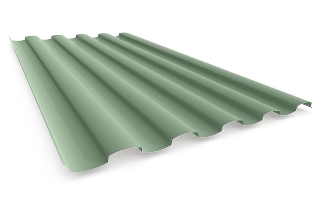 Wavelok Fence Sheet Premium .35mm BMT Mist Green