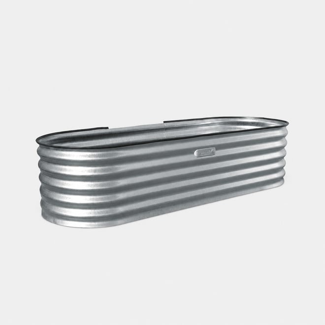 Amari Galvanised Raised Garden Bed 2200x400x800mm