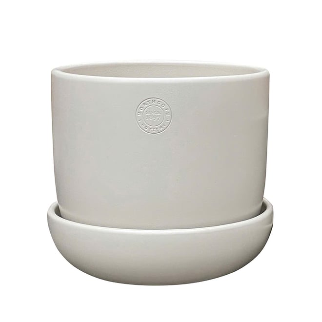 Hana 25 x 22cm Pot Ecru