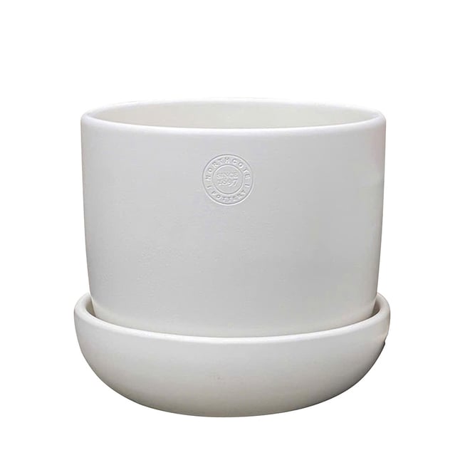 Hana 25 x 22cm Pot White