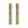 Ezi-Slat Frame Kit Suit 75mm Blades 9mm Spacing Primrose 5000mm