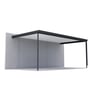 Sanctuary® Patio Kit N1/N2 T1A 3 x 5.95m Gun Metal Grey / Off White