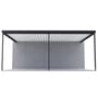 Sanctuary® Patio Kit N2 T1A 4.5 x 5.95m Gun Metal Grey / Off White
