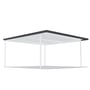 Sanctuary® Patio Kit N1/N2 T3F 5.3 x 5.5m Thredbo White / Gun Metal Grey