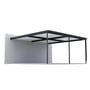 Sanctuary® Patio Kit N1/N2 T4A 5.5 x 5.95m Gun Metal Grey / Off White