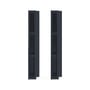 Ezi-Slat Frame Kit Suit 75mm Blades 9mm Spacing Dark Stone 5000mm