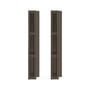 Ezi-Slat Frame Kit Suit 75mm Blades 9mm Spacing Banyan Brown 5000mm