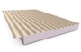 Cooldek CGI Topside / Smooth Underside Left Laying 100mm Thick 65mm Cutback Merino Topside / Off Whi