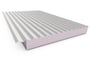 Cooldek CGI Topside / Smooth Underside Left Laying 100mm Thick 65mm Cutback Off White Topside / Off 