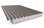 Cooldek CGI Topside / Smooth Underside Right Laying 100mm Thick 65mm Cutback Banyan Brown Topside / 