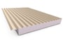 Cooldek CGI Topside / Smooth Underside Right Laying 100mm Thick 65mm Cutback Merino Topside / Off Wh