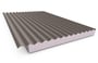 Cooldek CGI Topside / Smooth Underside Right Laying 75mm Thick 65mm Cutback Banyan Brown Topside / O