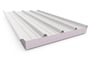 Cooldek Classic Topside / Smooth Underside Left Laying 100mm Thick 65mm Cutback Off White Topside / 