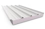 Cooldek Classic Topside / Smooth Underside Right Laying 100mm Thick 65mm Cutback Off White Topside /