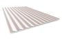 Corrugated .48mm BMT Off White