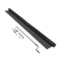 Coolaroo Premium Outdoor Blind with Pelmet Charcoal 2.1 x 2.4m
