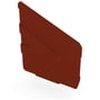 C-Square Gutter Stop End Right Hand Heritage Red
