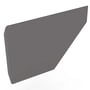 Edge Gutter 160 Stop End Left Hand Cobblestone
