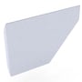 Edge Gutter 200 Stop End Left Hand Zinc/Aluminium